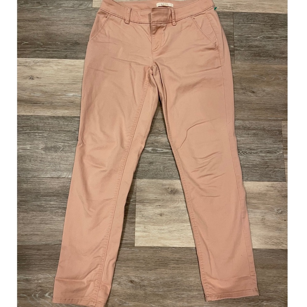Womens Loft Jeans Pink Like New Girl Party Comfortable Cute Hot Pink Pockets